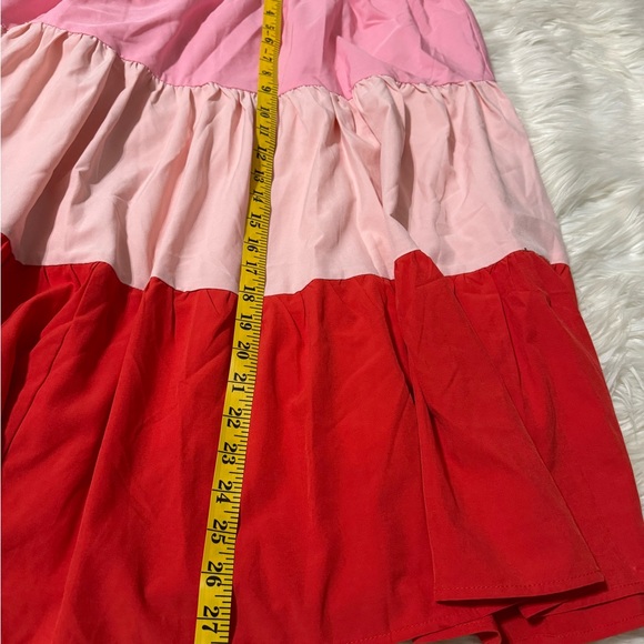 Entro sleeveless multicolor dress Large - Picture 4 of 7